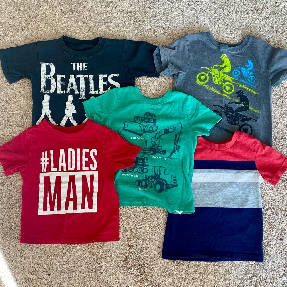 5/$20 Mix Graphic Toddler T-Shirts